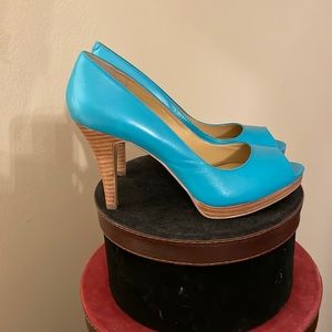 Nine West Leather Heels
